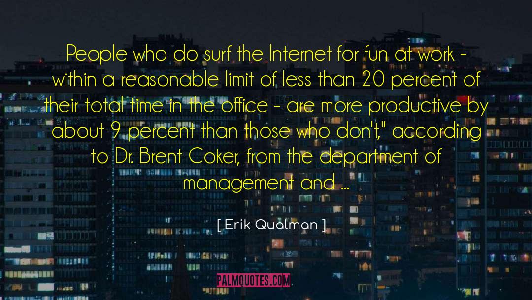 Coker quotes by Erik Qualman