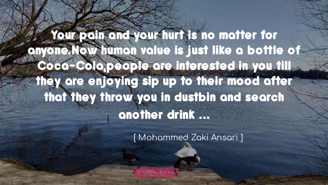 Cola quotes by Mohammed Zaki Ansari