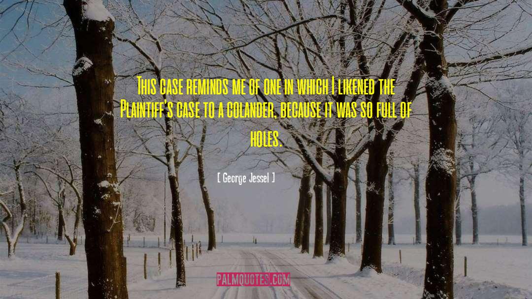 Colander quotes by George Jessel