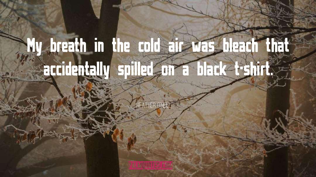 Cold Air quotes by Heather O'Neill