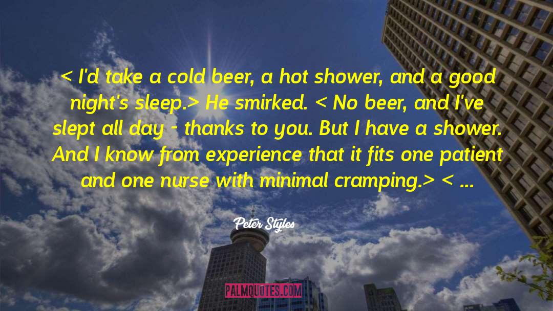 Cold Beer quotes by Peter Styles