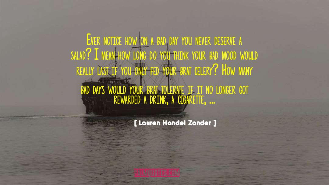 Cold Days quotes by Lauren Handel Zander