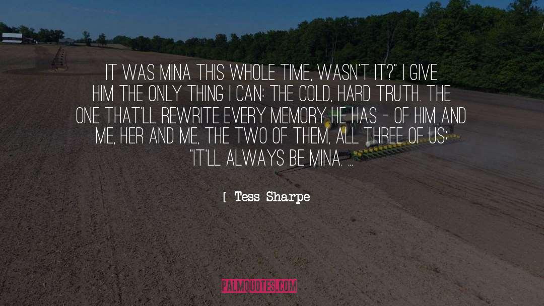 Cold Hard Truth quotes by Tess Sharpe