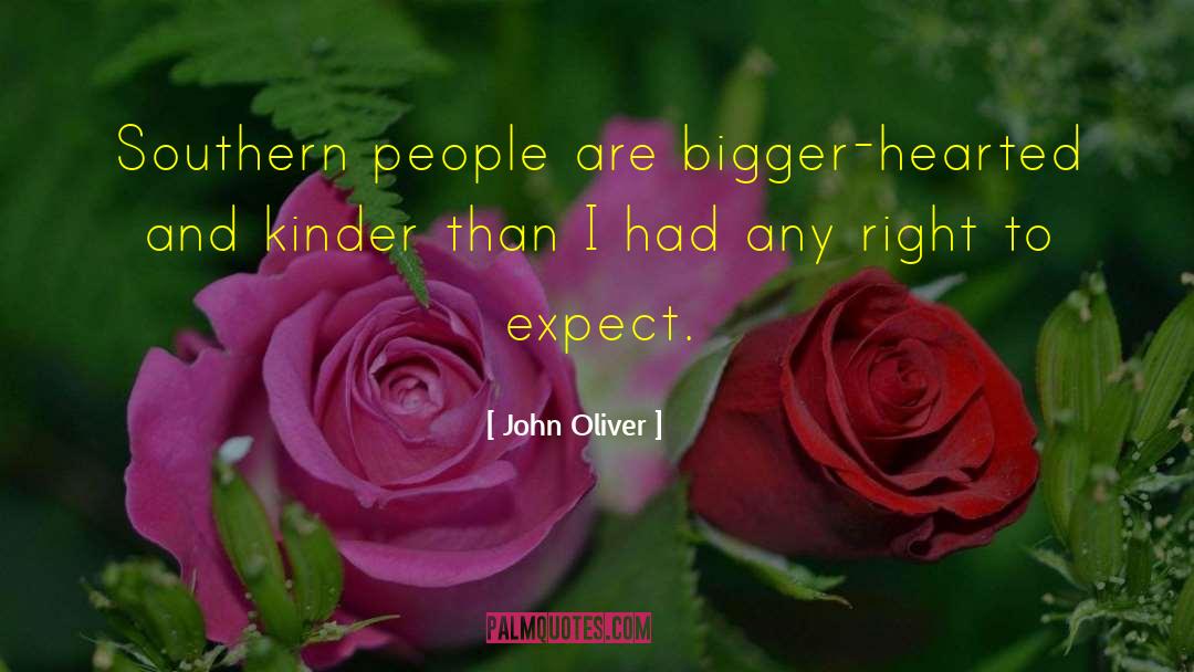 Cold Hearted People quotes by John Oliver