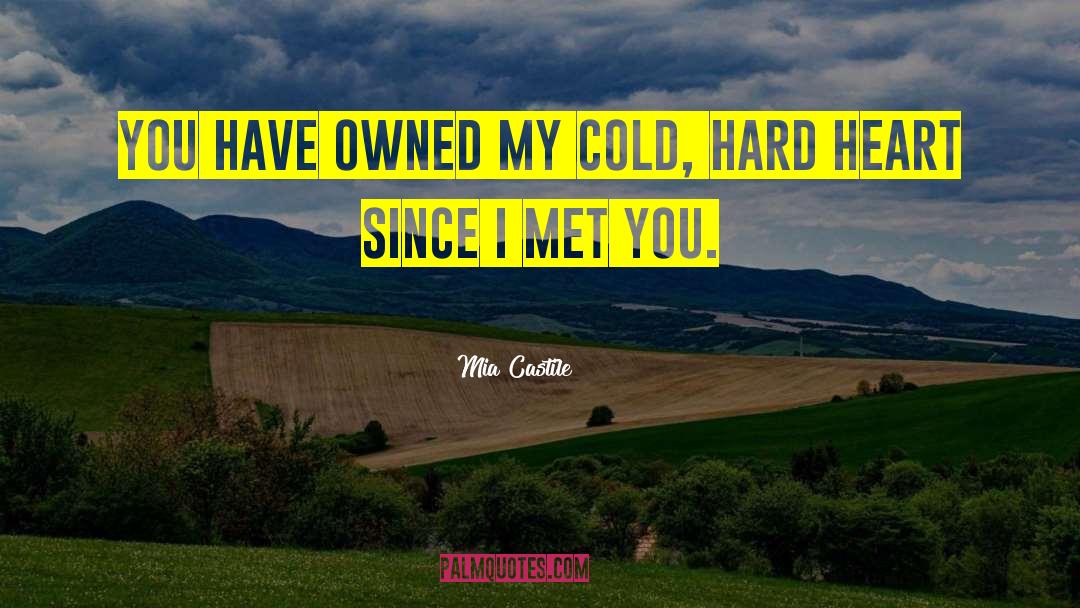 Cold Magic quotes by Mia Castile