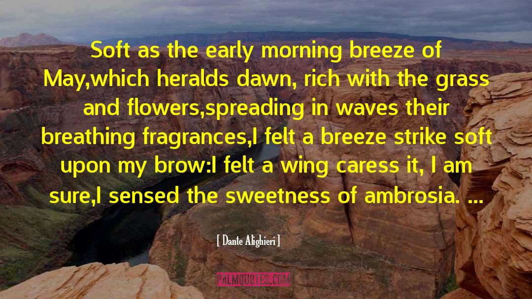 Cold Morning Breeze quotes by Dante Alighieri