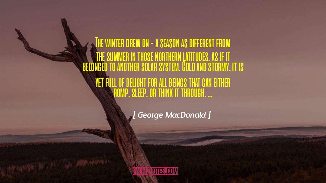 Cold Mornings quotes by George MacDonald