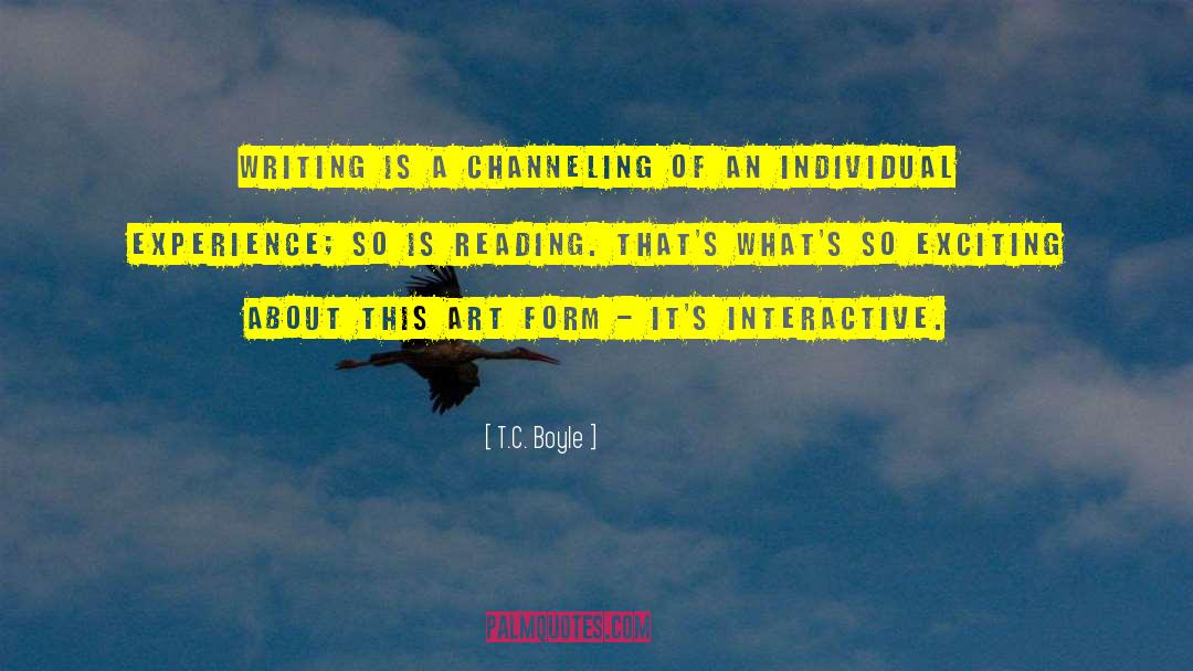 Cold Reading quotes by T.C. Boyle