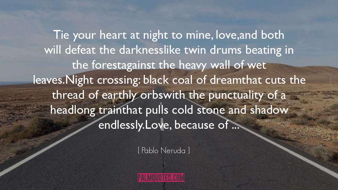 Cold Reading quotes by Pablo Neruda