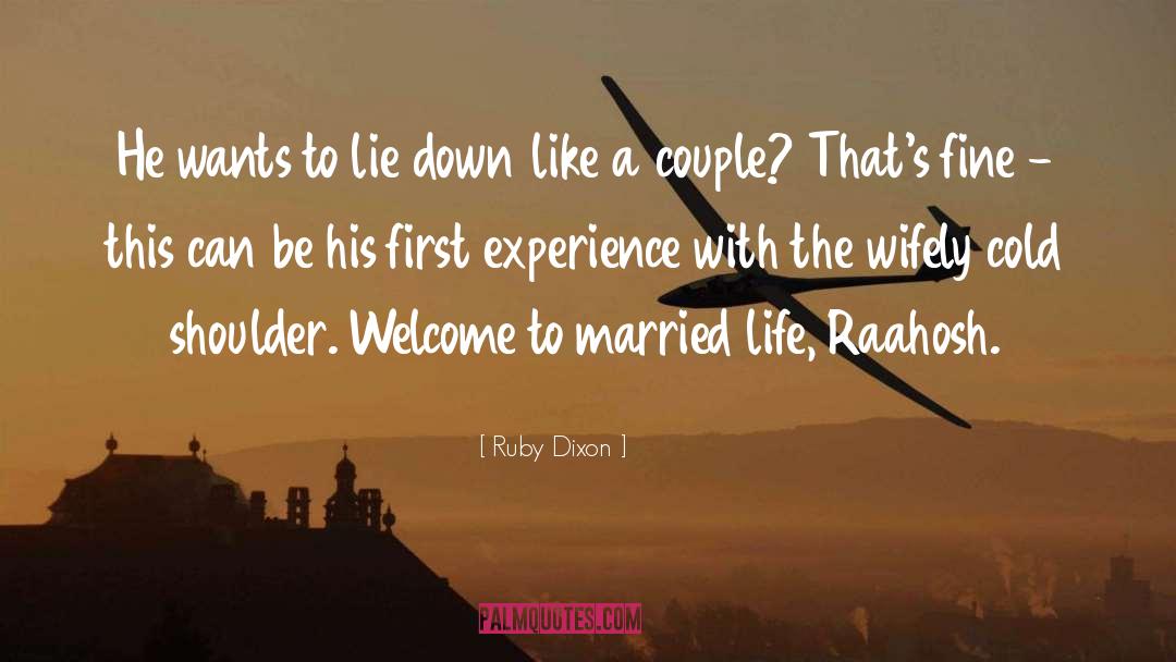 Cold Shoulder quotes by Ruby Dixon