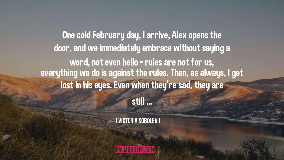 Cold Stone quotes by Victoria Sobolev