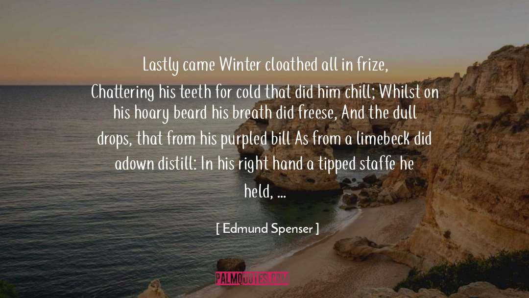 Cold Turkey quotes by Edmund Spenser