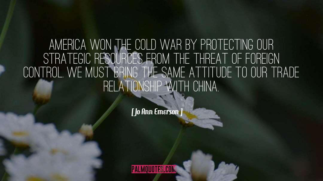 Cold War quotes by Jo Ann Emerson