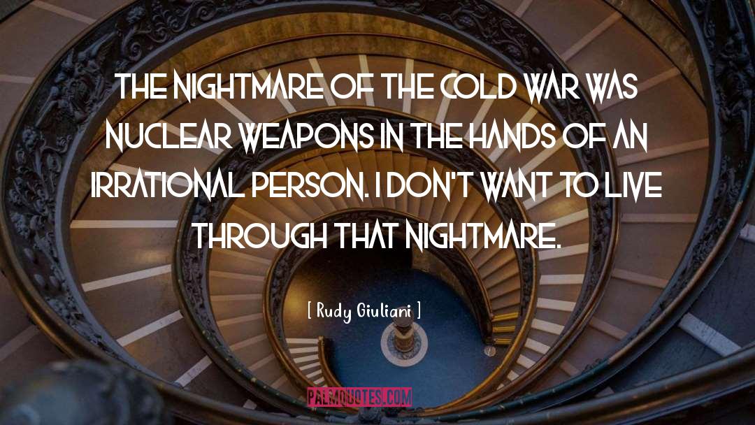 Cold War quotes by Rudy Giuliani