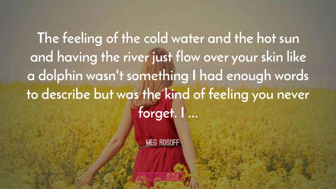 Cold Water quotes by Meg Rosoff