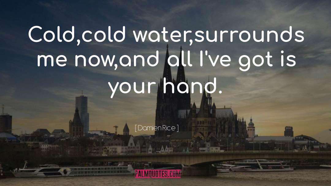 Cold Water quotes by Damien Rice