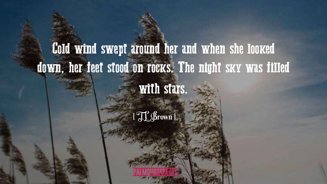 Cold Wind quotes by T.L. Brown