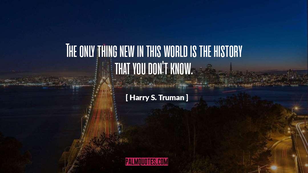 Cold World quotes by Harry S. Truman