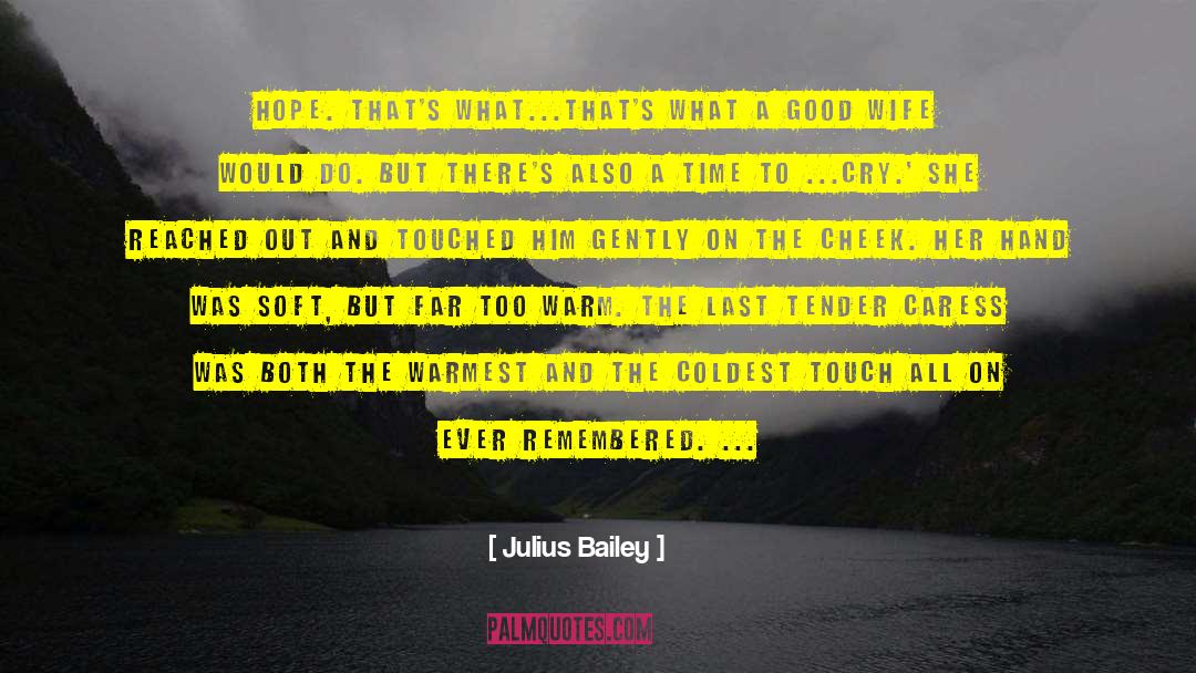 Coldest quotes by Julius Bailey