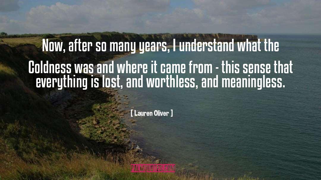 Coldness quotes by Lauren Oliver