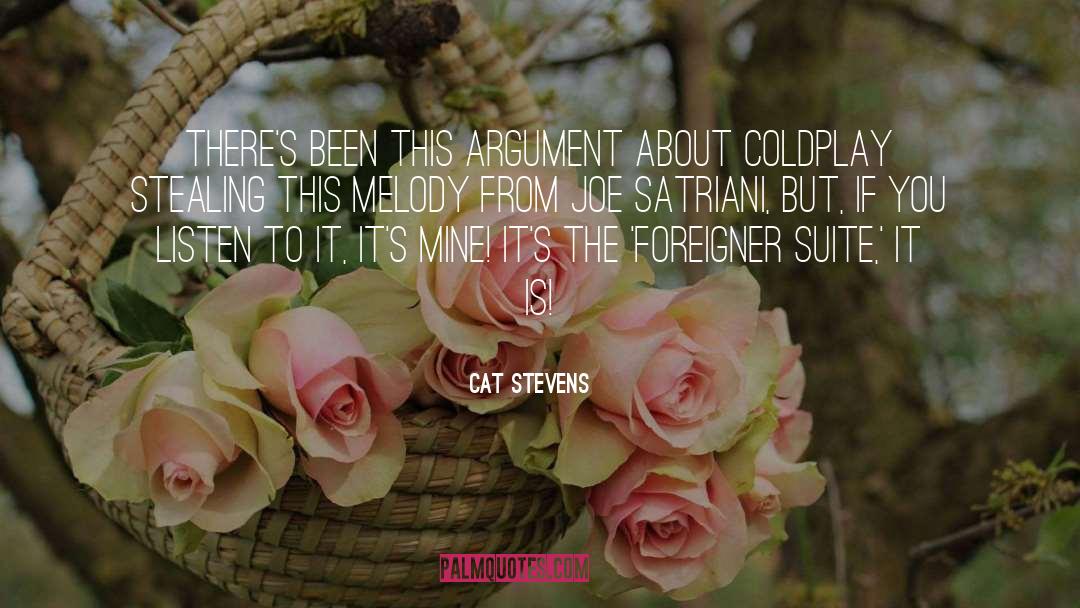 Coldplay quotes by Cat Stevens
