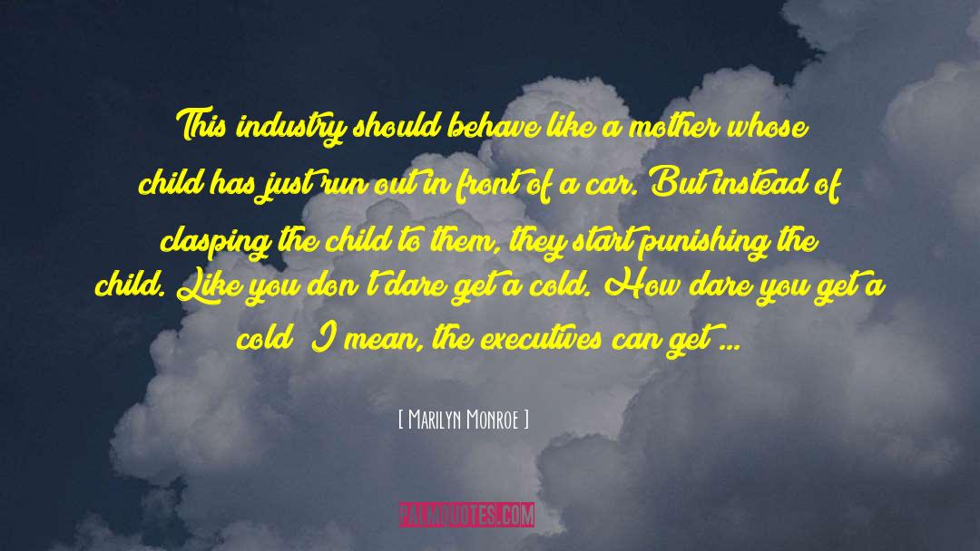 Colds quotes by Marilyn Monroe