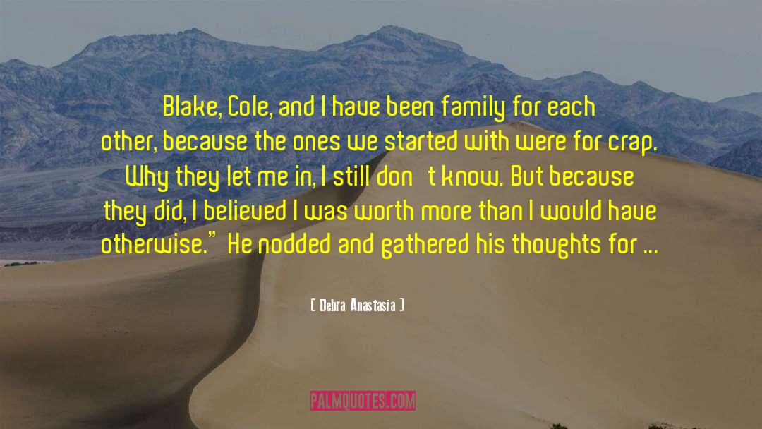 Cole And Nikki quotes by Debra Anastasia