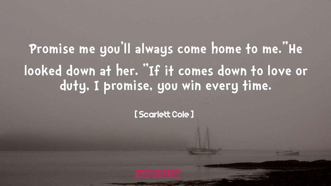 Cole Johnson quotes by Scarlett Cole