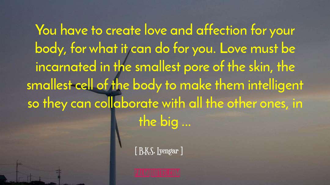 Collaborate quotes by B.K.S. Iyengar