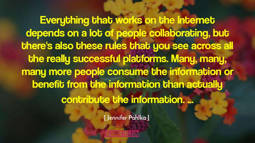 Collaborating quotes by Jennifer Pahlka