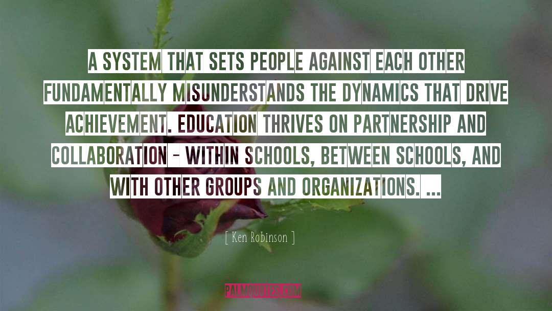 Collaboration quotes by Ken Robinson