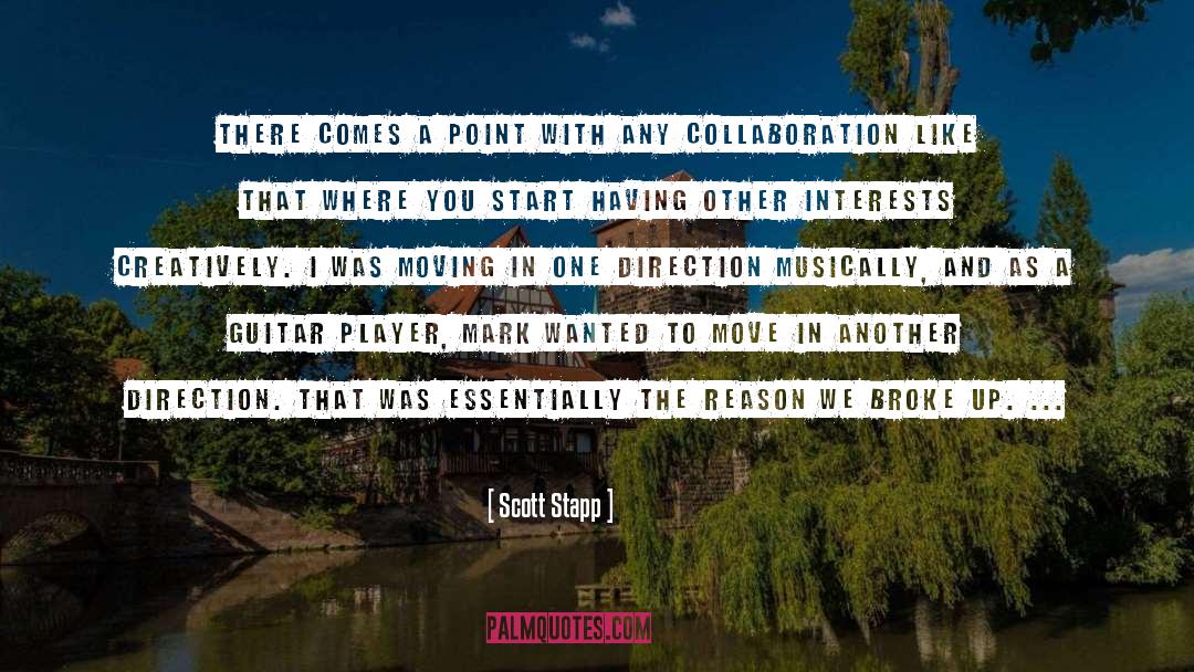 Collaboration quotes by Scott Stapp