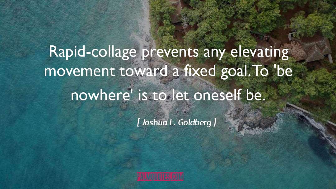 Collage quotes by Joshua L. Goldberg