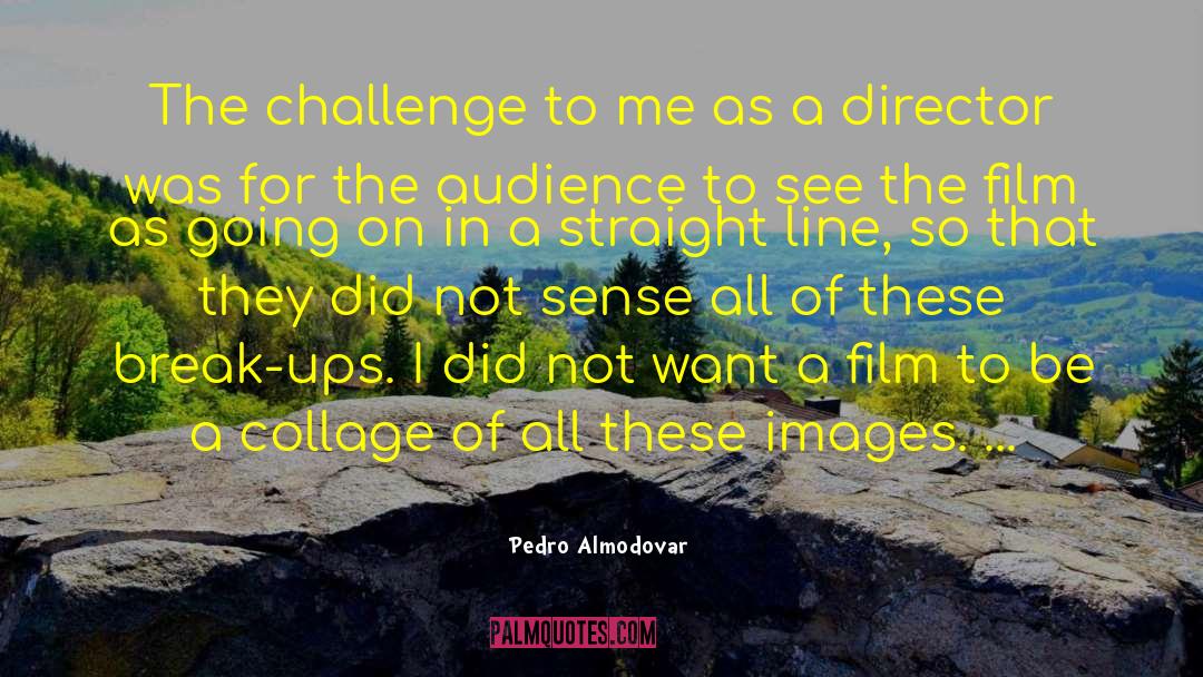 Collages quotes by Pedro Almodovar