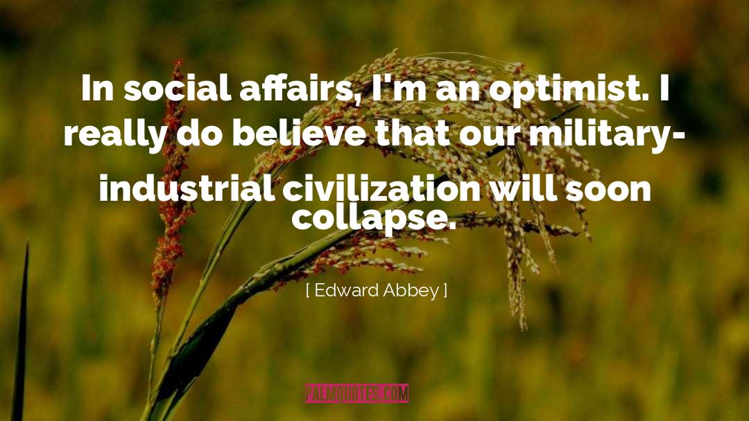 Collapse quotes by Edward Abbey