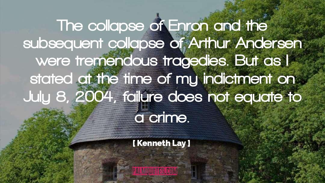 Collapse quotes by Kenneth Lay