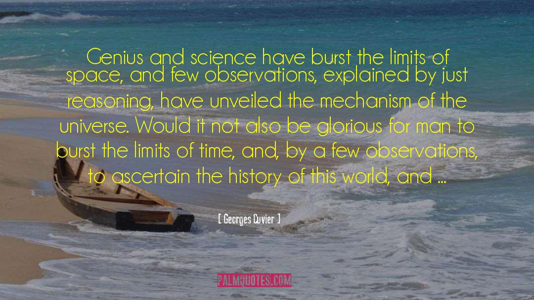 Collapse Series quotes by Georges Cuvier