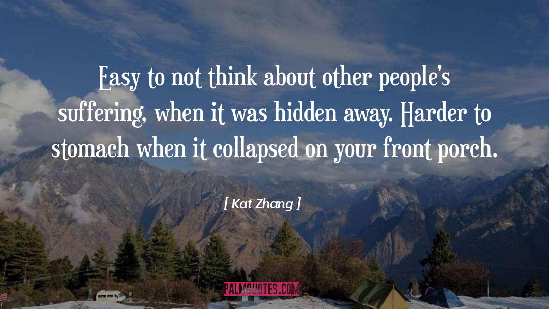 Collapsed quotes by Kat Zhang