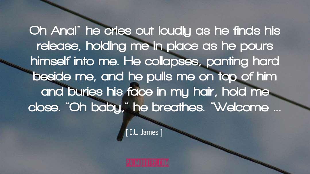 Collapses quotes by E.L. James