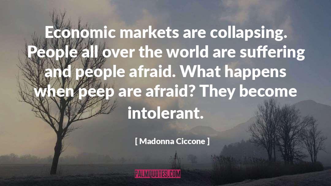 Collapsing quotes by Madonna Ciccone