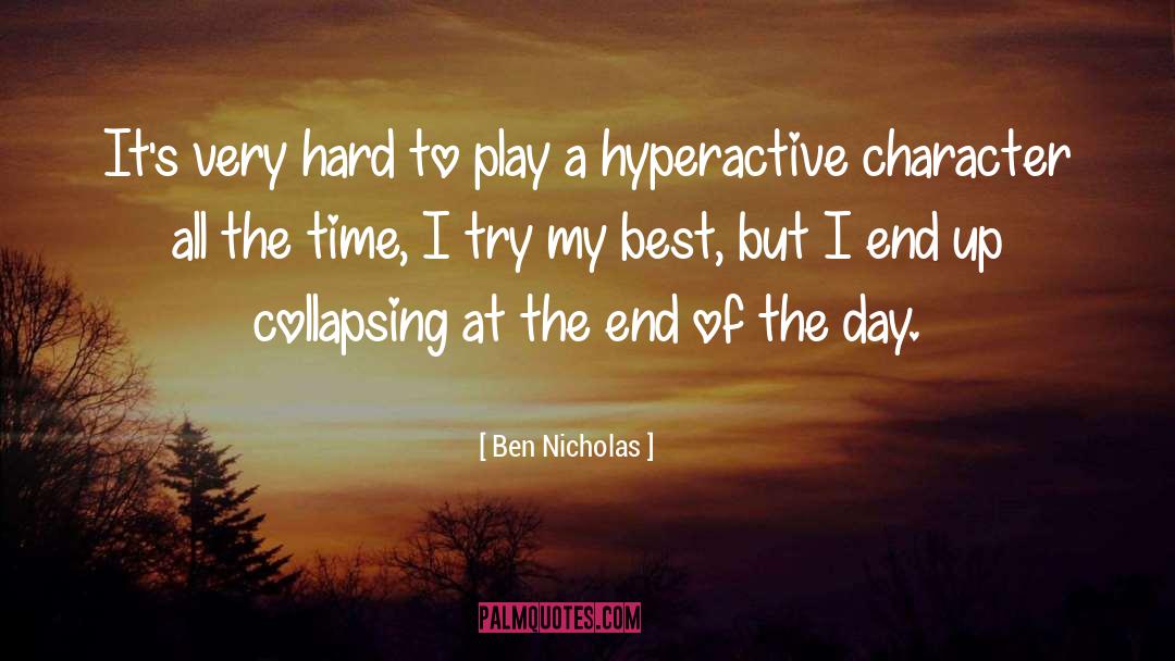 Collapsing quotes by Ben Nicholas