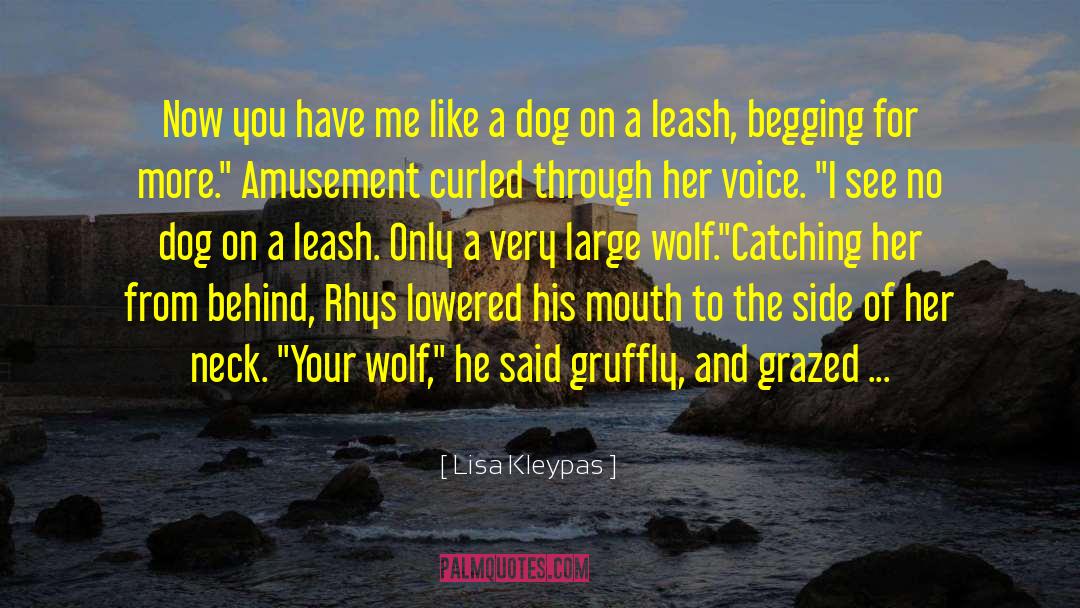 Collar And Leash quotes by Lisa Kleypas