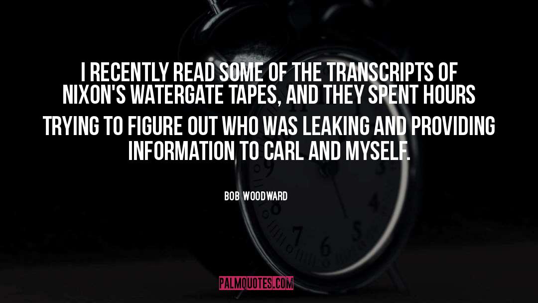 Collar And Myself quotes by Bob Woodward