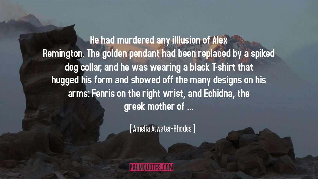 Collar quotes by Amelia Atwater-Rhodes