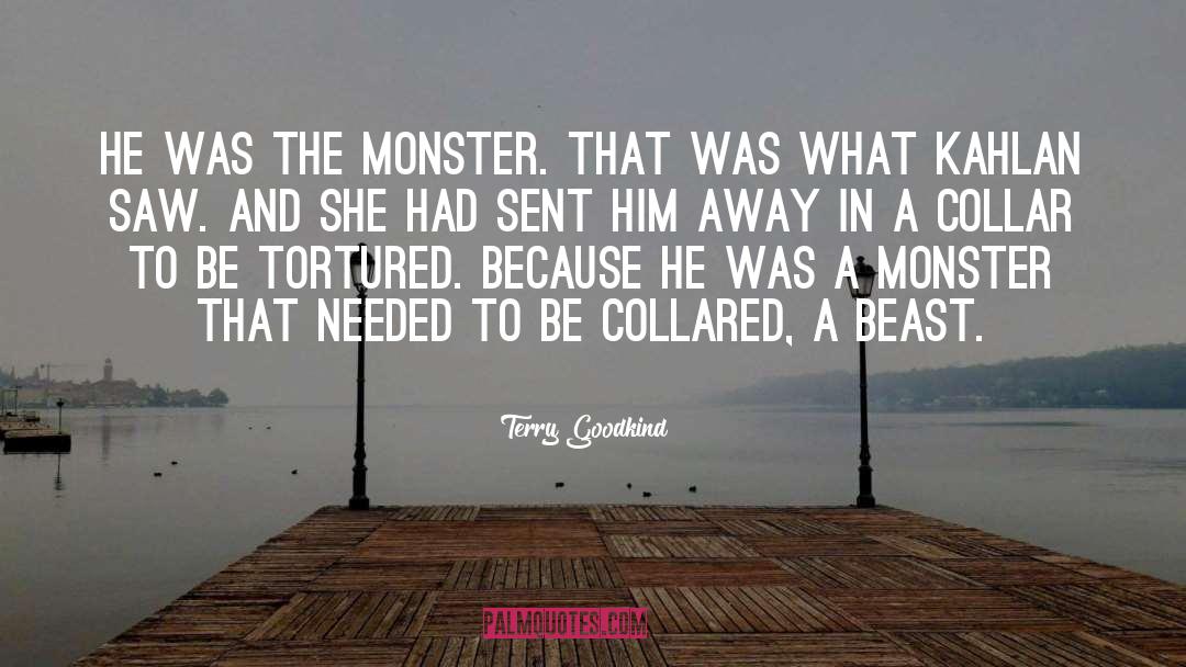 Collar Tattoos quotes by Terry Goodkind