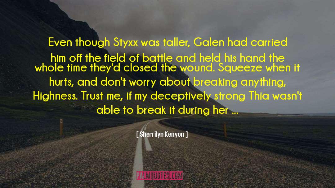 Collateral Damage quotes by Sherrilyn Kenyon