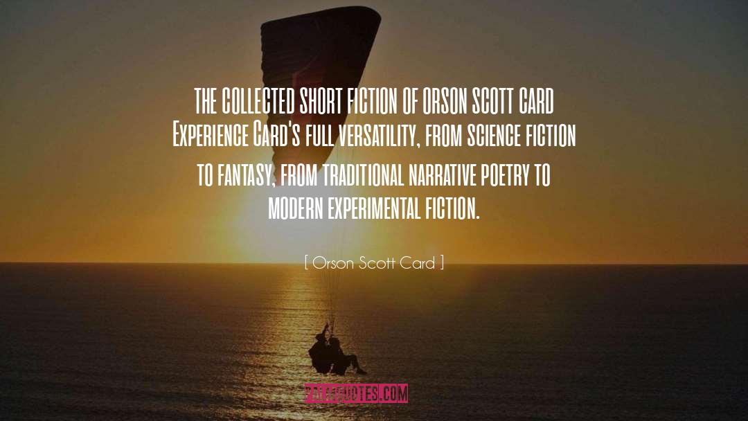 Collected quotes by Orson Scott Card