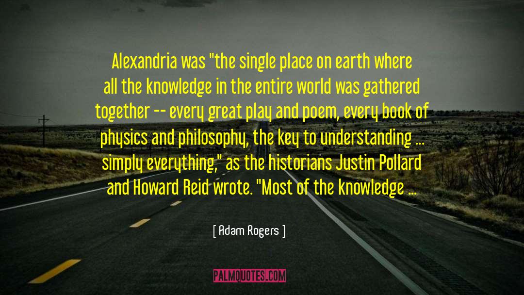 Collecting Books quotes by Adam Rogers