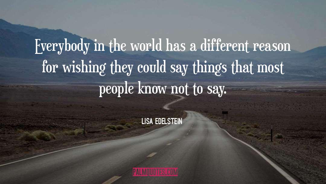 Collecting Things quotes by Lisa Edelstein