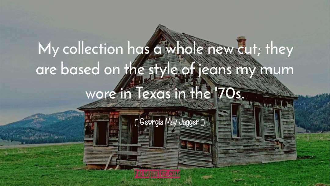 Collection quotes by Georgia May Jagger